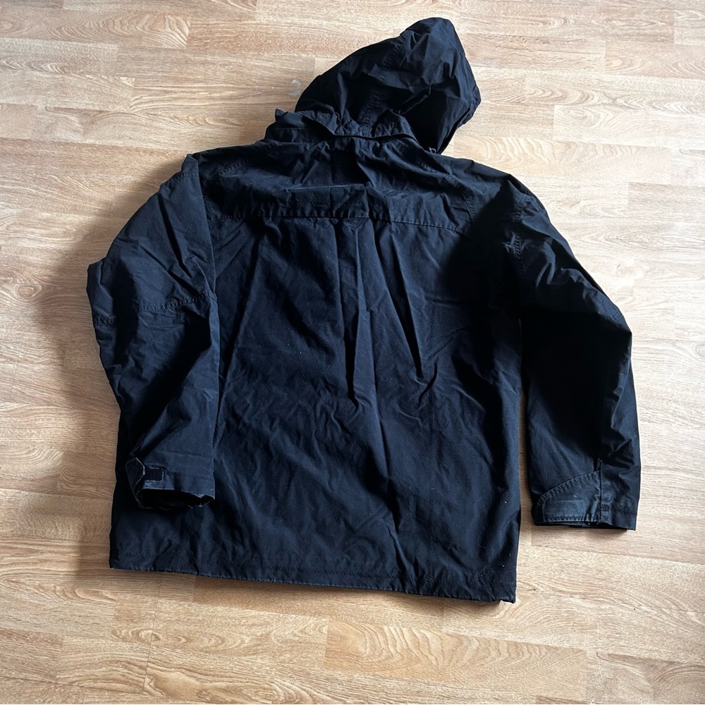 Timberland Vintage men’s black high quality mid season jacket Sz L - Picture 6 of 6